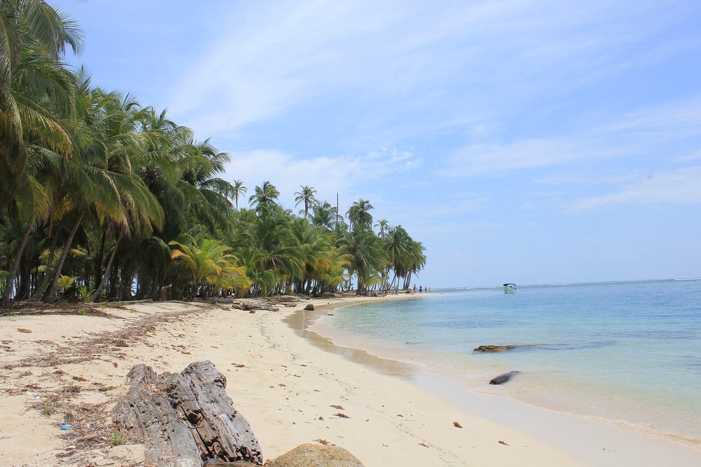 Island in Guna Yala, San Blas archipelago, Panama